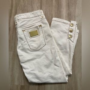 AUTHENTIC DLOCE& GABBANA CROP JEANS IT 40